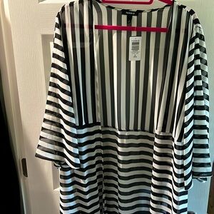 Chiffon Hi low Kimono